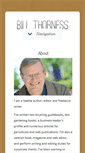 Mobile Screenshot of billthorness.com